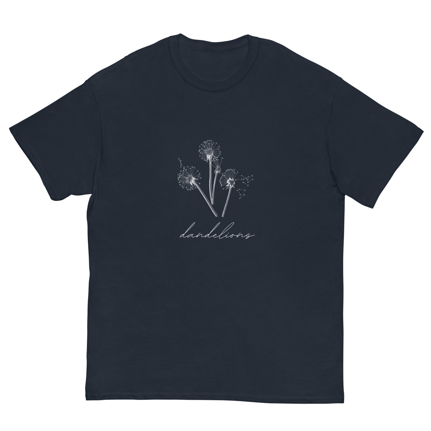dandelions Navy Tee