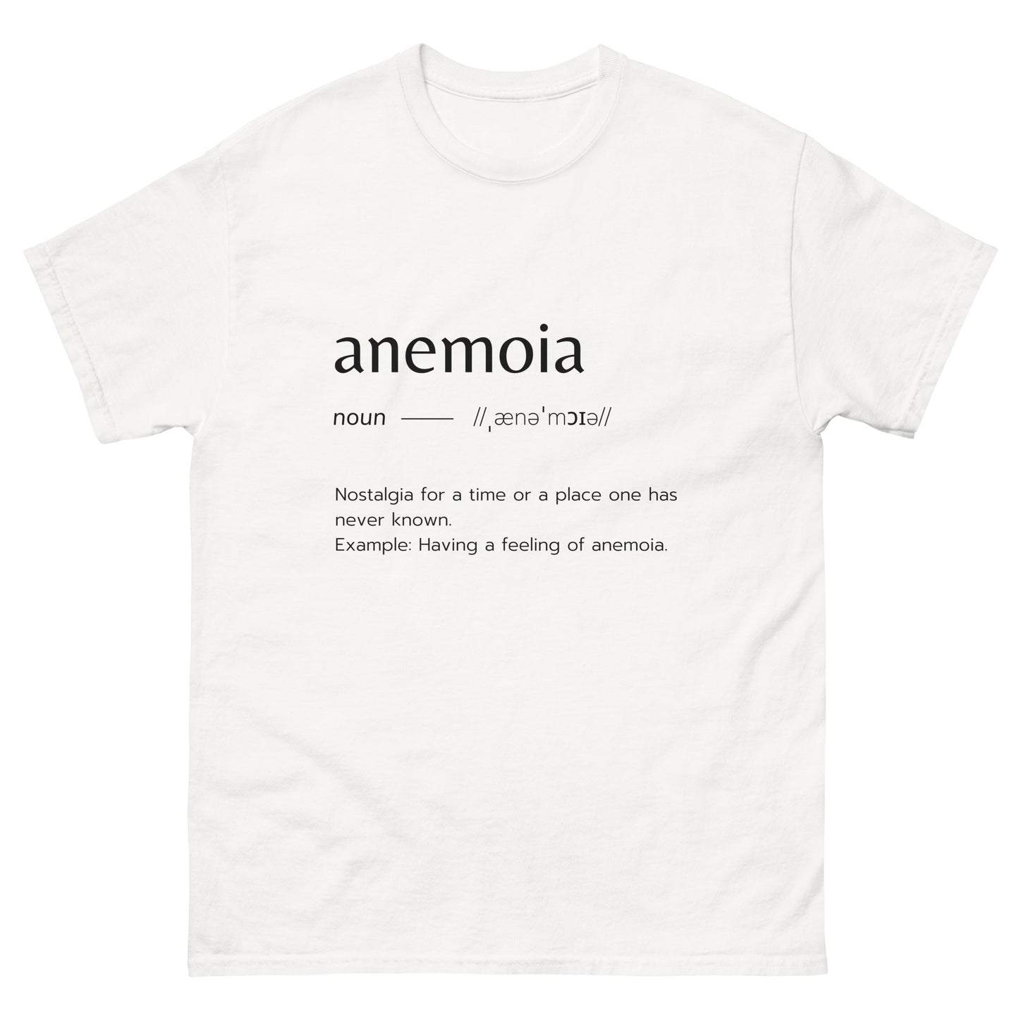 anemoia Definition T-Shirt