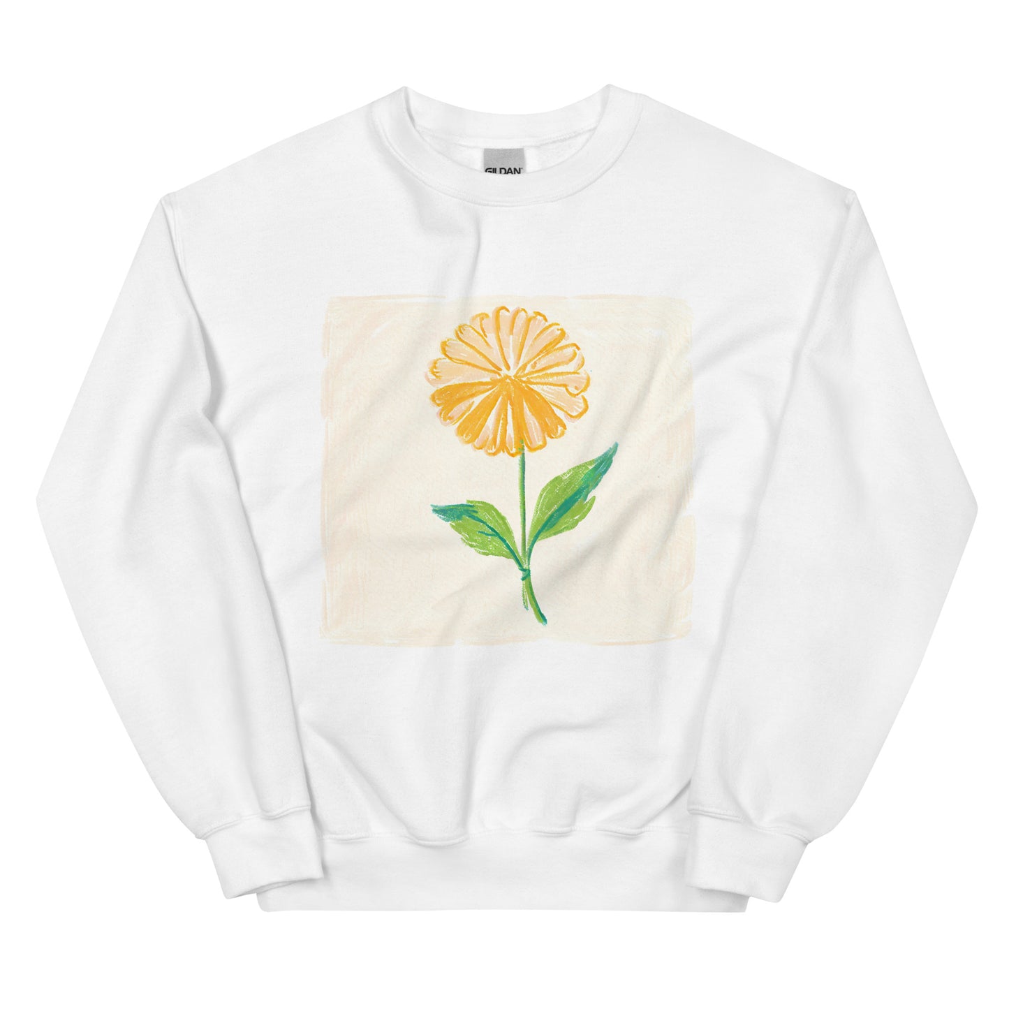 dandelion Drawing Sweatshirt