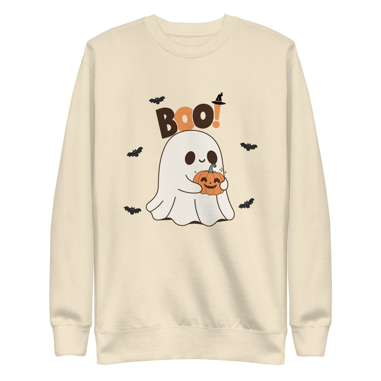 boo! Halloween Graphic Sweatshirt
