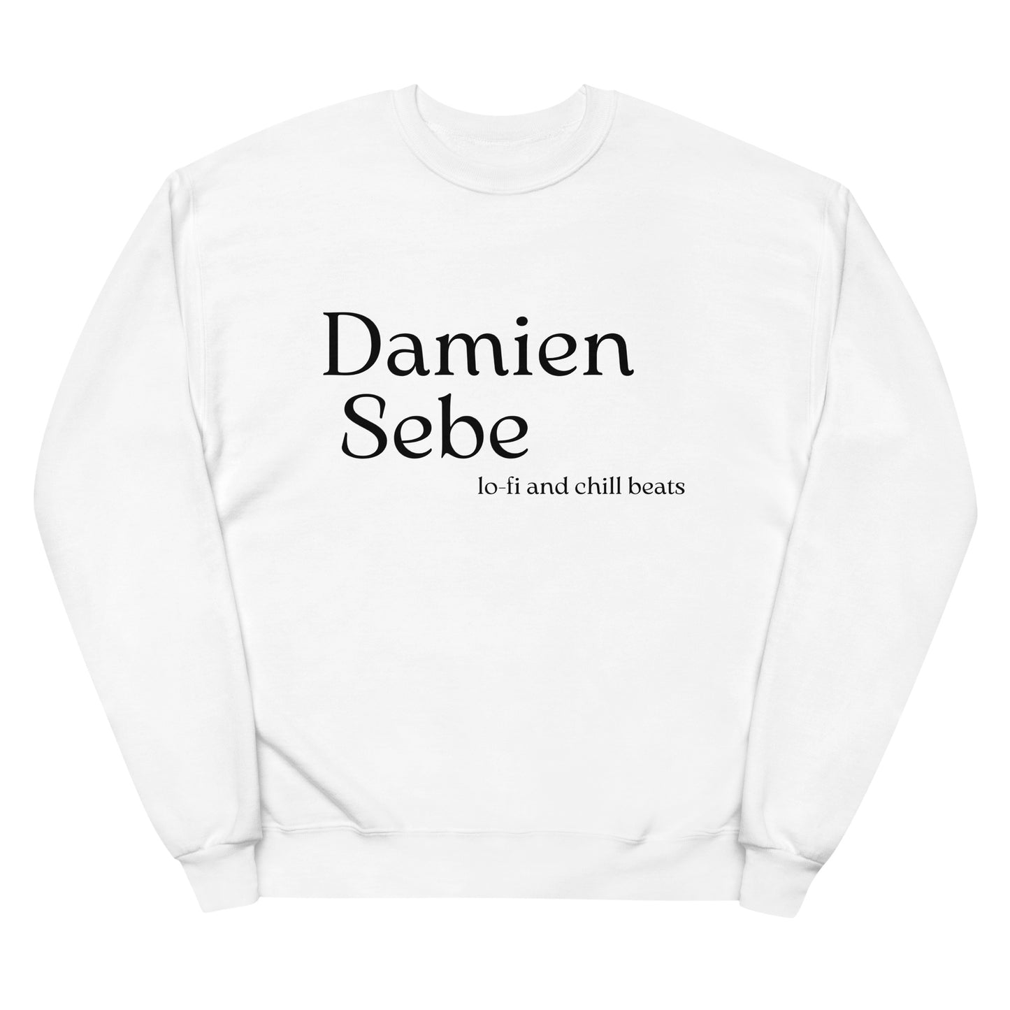 Damien Sebe Text Sweatshirt