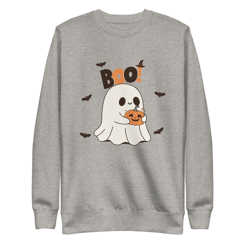 boo! Halloween Graphic Sweatshirt