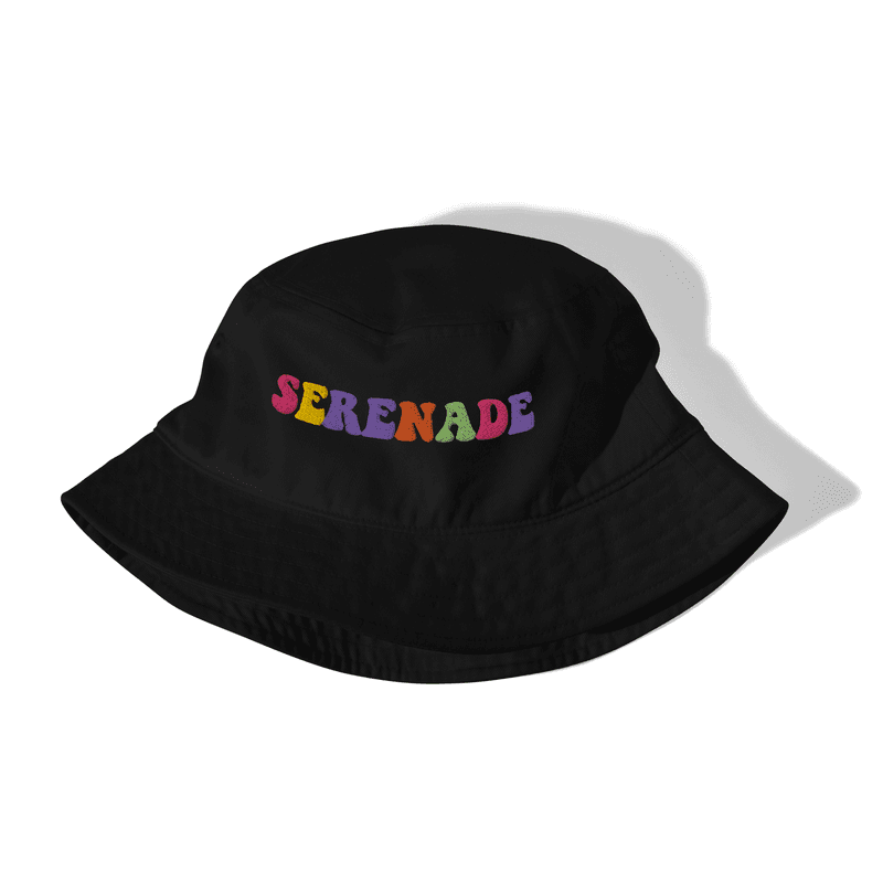 Serenade Embroidered Bucket Hat