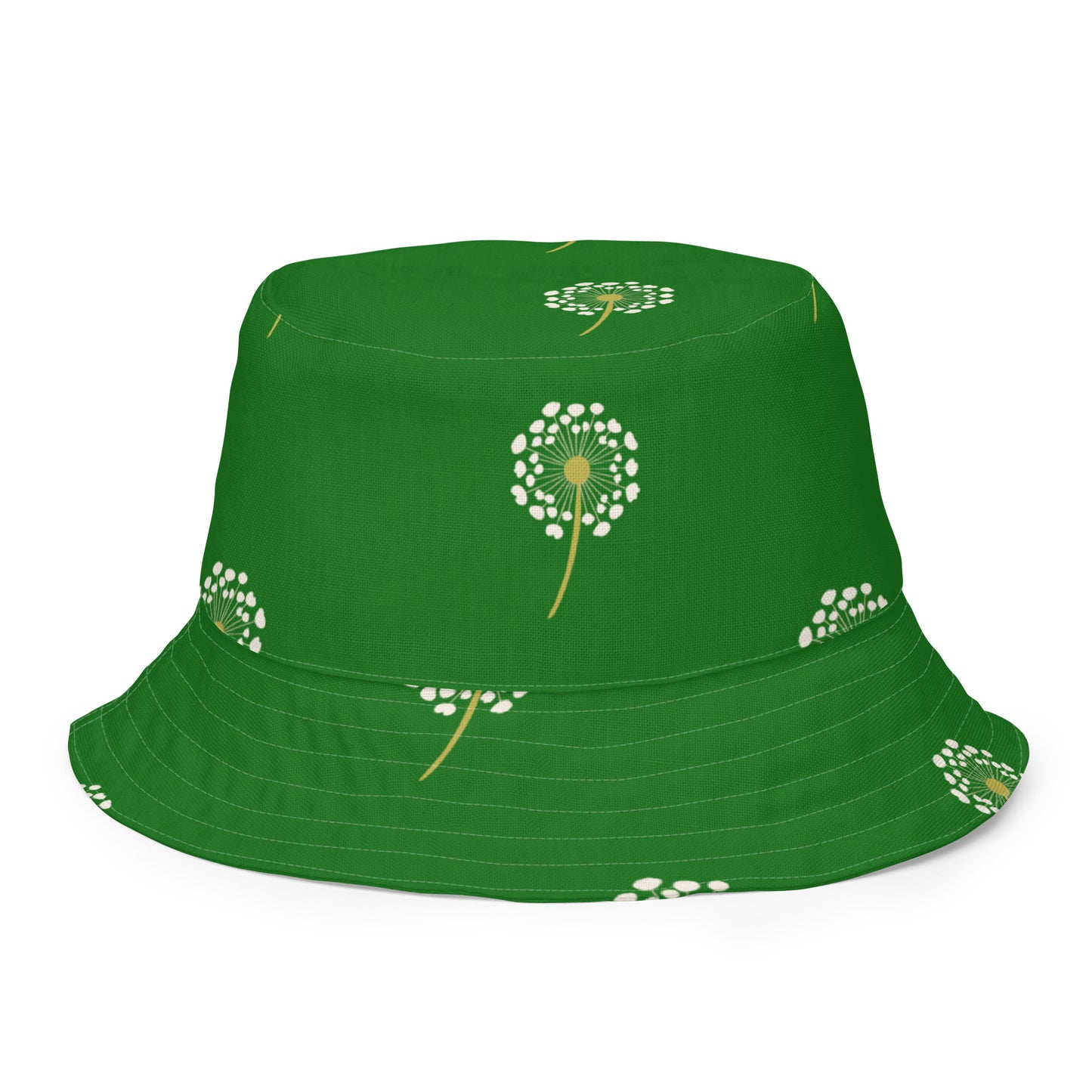 dandelions Green Bucket Hat